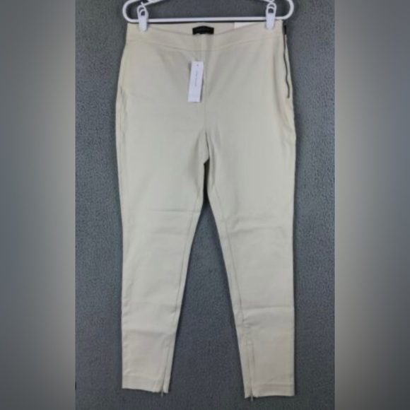 KHAKI ANN TAYLOR ankle ankle pant with side zip . Seamless front . 26’5 inseam . - Picture 7 of 8